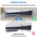 JYS 2 IN 1 HORIZONTAL AND VERTICAL STAND FOR NEW PS5 Slim (White)