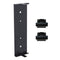 HIDEit 4S PlayStation 4 Slim (PS4 Slim) Vertical Wall Mount Bracket (Black) - Dual Controller Bundle