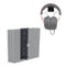 HIDEit 4S PlayStation 4 Slim (PS4 Slim) Vertical Wall Mount Bracket (Black) - Headset Bundle