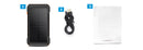 10000mAh Hand Crank Solar Charging PD22.5W Fast Portable Charger Power Bank