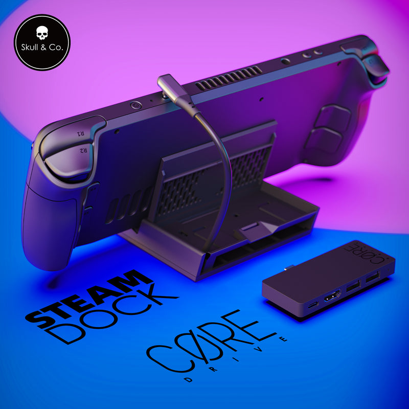 Skull & Co. Steam Dock Pro for Steam Deck and other devices (SDKPRO-BK)