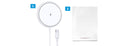 15W Magnetic Wireless Charging Pad for iPhone & Airpods Fast Charger MagSafe Compatible White