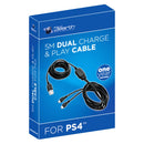 PlayStation 4 Dual Charge & Play Cable 5M Chargers & Docks 3rd Earth