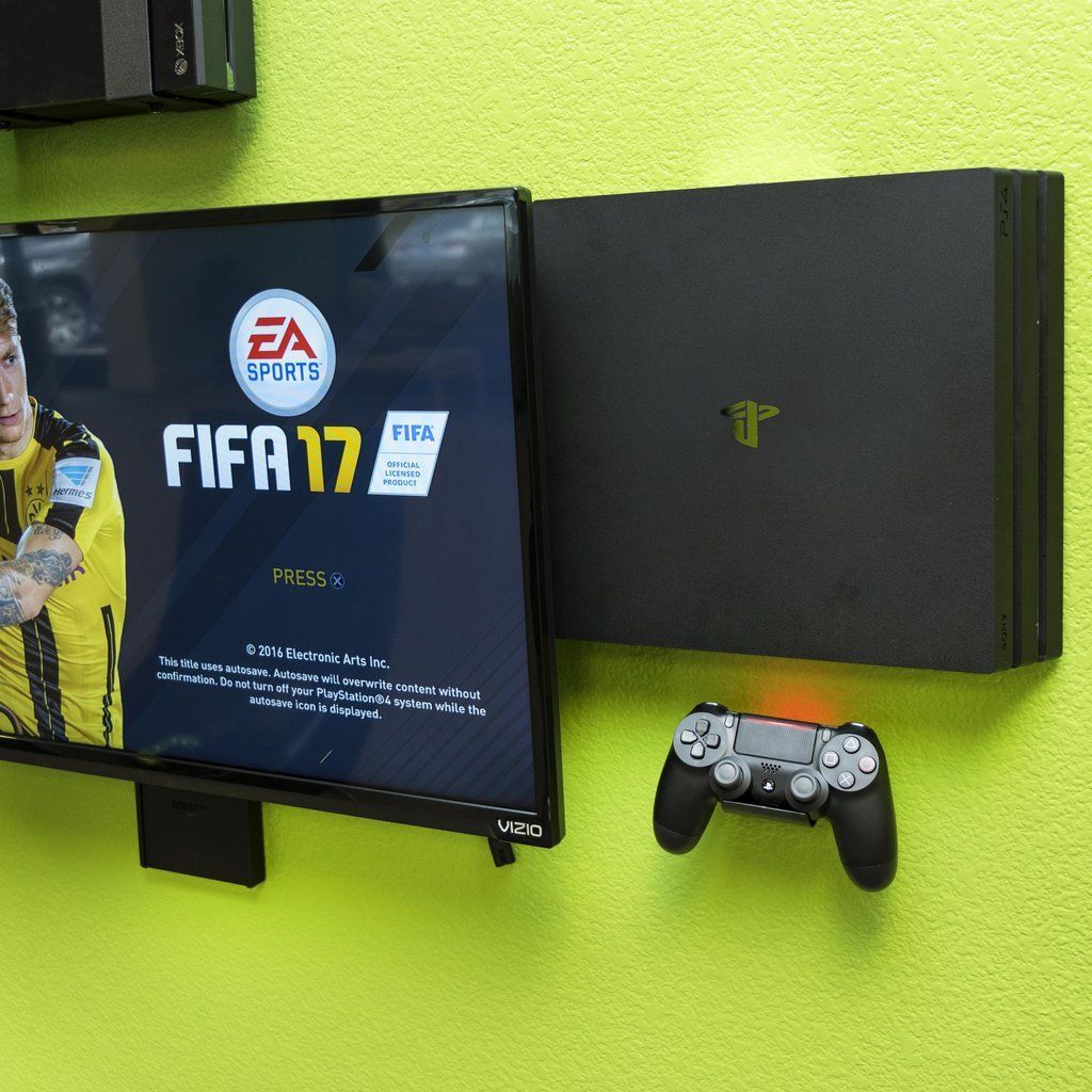 Playstation wall 2025 bracket