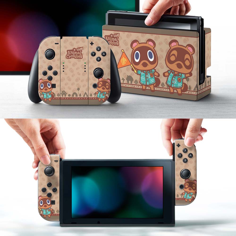 Controller Gear Switch Skin Screen Protector Set Animal Crossing