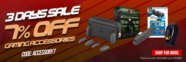 Gamory has an ongoing 3-DAY SALE that you should not miss!