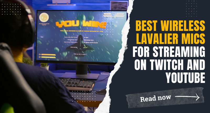 Best Wireless Lavalier Mics for Streaming on Twitch and YouTube