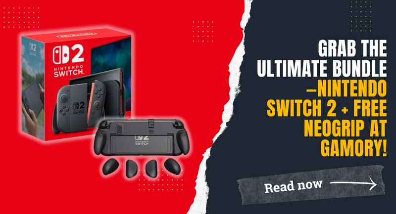 Grab the Ultimate Bundle—Nintendo Switch 2 + Free NeoGrip at Gamory!