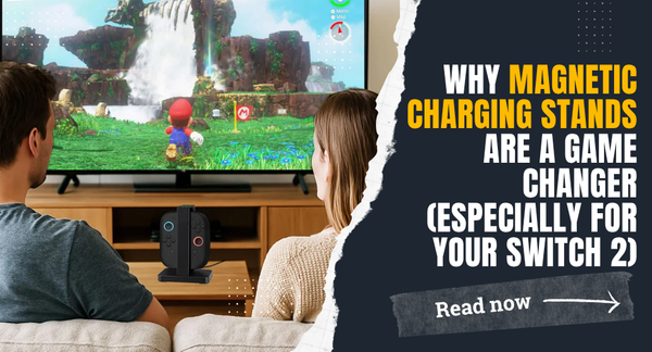 Why Magnetic Charging Stands Are a Game Changer (Especially for Your Switch 2)