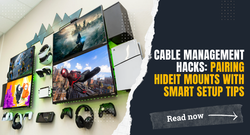 Cable Management Hacks: Pairing HIDEit Mounts with Smart Setup Tips