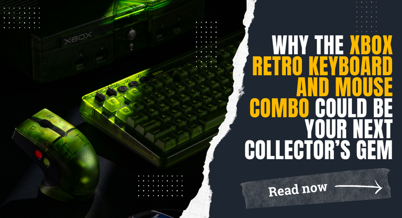 Why the Xbox Retro Keyboard and Mouse Combo Could Be Your Next Collector’s Gem