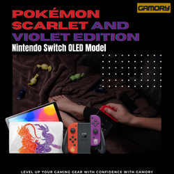 WHAT'S NEW? It's the Nintendo Switch Console OLED Model Pokémon Scarlet & Violet Edition