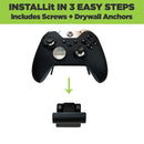 HIDEit 4 PlayStation 4 (PS4) Wall Mount Bracket (Black) - Dual Controller Bundle