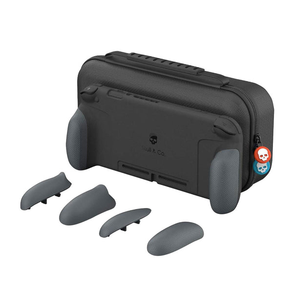 Savage Raven by Skull & Co. GripCase Set for Nintendo Switch (with MaxCarry Case & Grips) - Grey