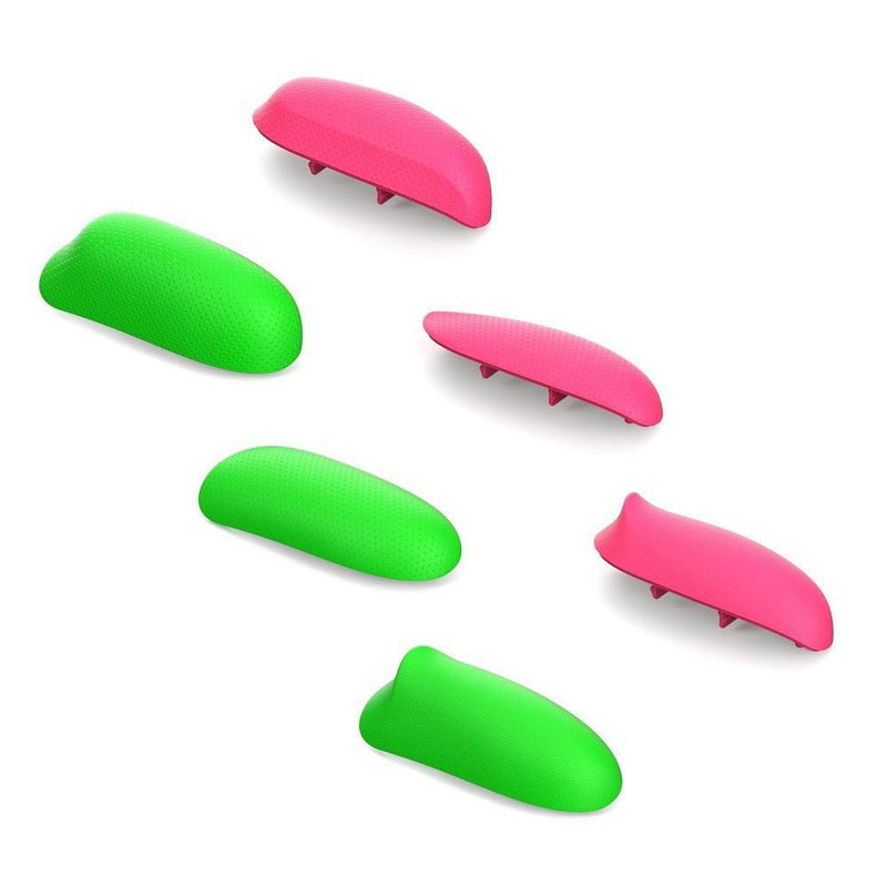 Savage Raven by Skull & Co. Replaceable Grip Set for Nintendo Switch (Neon Pink & Neon Green)