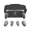 Savage Raven by Skull & Co. GripCase Lite Bundle for Switch Lite (with MaxCarry Case Lite) - Grey
