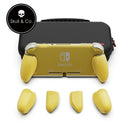 Skull & Co. GripCase Lite Bundle for Switch Lite (with MaxCarry Case Lite) - Yellow