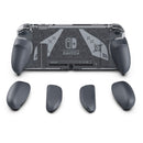 Savage Raven by Skull & Co. GripCase Crystal for Nintendo Switch - Grey
