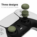 Skull & Co. Thumb Grip Set for Pro Controller/PS4/PS5 Controller- White (TG005-WT)