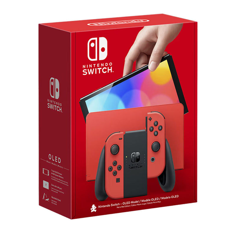 Nintendo Switch OLED Model Console: Mario Red Edition