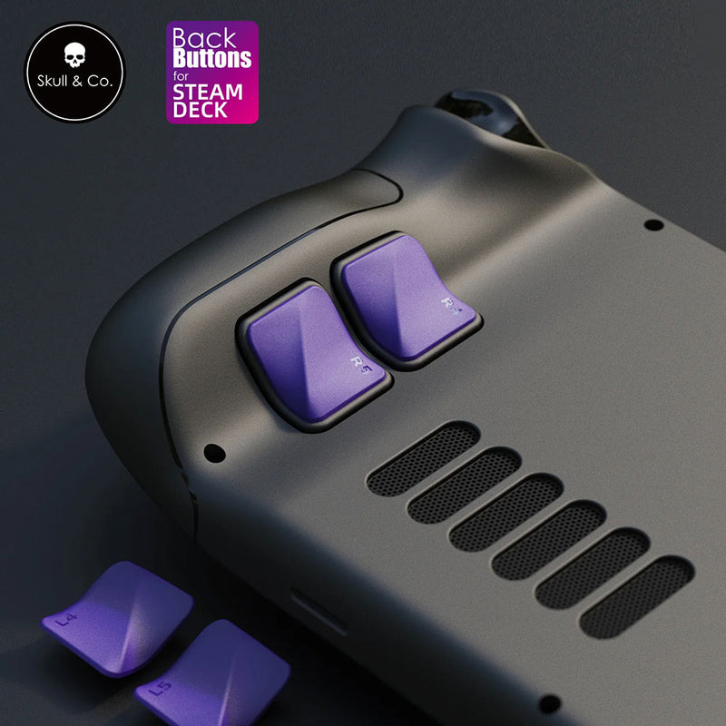 Skull & Co. Steam Deck Back Button – Black (SDBB-BK)