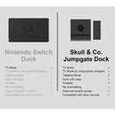 NSW Skull & Co. Jump Gate Dock For Nintendo Switch/OLED & Smart Devices (Black) (NSJPLT-BK)