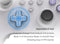 GuliKit KK 3 Max Wireless Controller for Nintendo Switch/PC/Android/Mac OS/iOS (Retro) Grey NS39