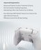 GuliKit KK 3 Max Wireless Controller for Nintendo Switch/PC/Android/Mac OS/iOS (Retro) Grey NS39