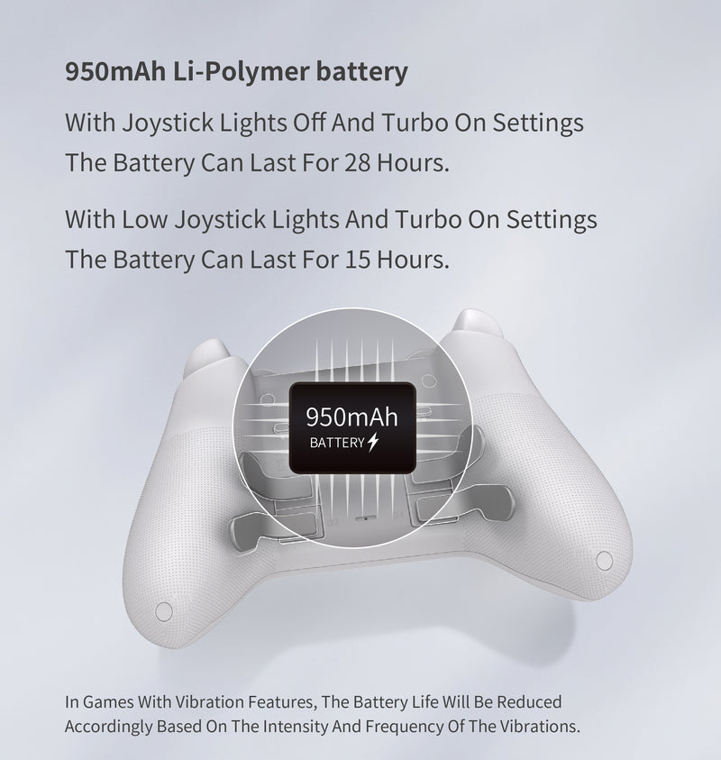 GuliKit KK 3 Max Wireless Controller for Nintendo Switch/PC/Android/Mac OS/iOS (Retro) Grey NS39