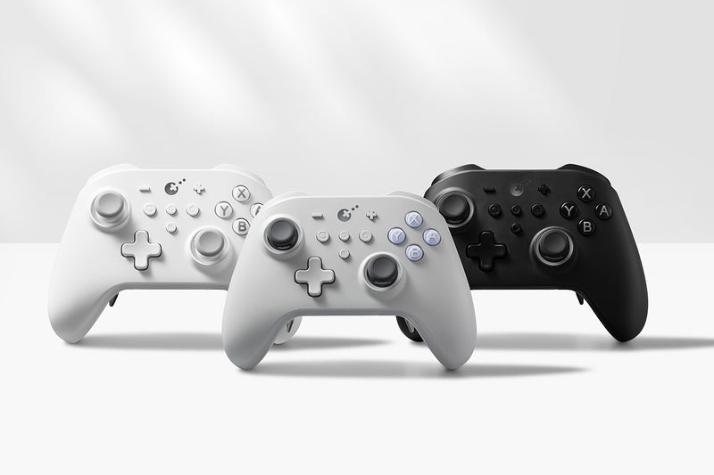 GuliKit KK 3 Max Wireless Controller for Nintendo Switch/PC/Android/Mac OS/iOS (Retro) Grey NS39