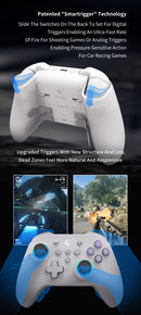 GuliKit KK 3 Max Wireless Controller for Nintendo Switch/PC/Android/Mac OS/iOS (Retro) Grey NS39