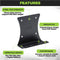 HIDEit PlayStation 5 Slim Mount (Black) - DualSense Charging Mount Bundle