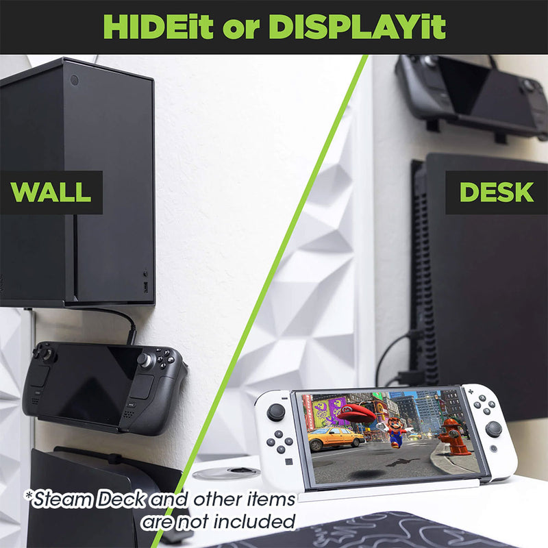 HIDEit Steam Deck Mount (Black)