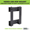 HIDEit Uni-MW | Adjustable Xbox 360 + Xbox One + Xbox One Slim Wall Mount (Black) - Ultimate Bundle