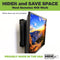 HIDEit Uni-MW | Adjustable Xbox 360 + Xbox One + Xbox One Slim Wall Mount (Black)