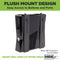 HIDEit Uni-MW | Adjustable Xbox 360 + Xbox One + Xbox One Slim Wall Mount (Black)