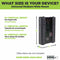 HIDEit Uni-MW | Adjustable Xbox 360 + Xbox One + Xbox One Slim Wall Mount (Black)