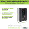 HIDEit Uni-MW | Adjustable Xbox 360 + Xbox One + Xbox One Slim Wall Mount (Black) - Headset Bundle