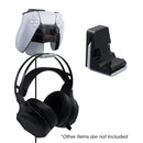 HONCAM 2 IN 1 Controller Charging Stand with Headset Hanger for PS5 Edge/Dualsense Controller(HC-A3729)