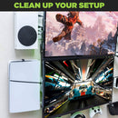 HIDEit PlayStation 5 Shelf Mount (Black) - Controller Bundle