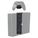 HIDEit 4P PlayStation 4 Pro (PS4 Pro) Vertical Wall Mount Bracket (Black) - Controller Bundle
