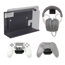 HIDEit Nintendo Switch Wall Mount Bracket (Black) - Ultimate Bundle