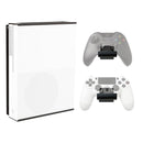 HIDEit X1S Xbox One S Wall Mount Bracket (Black) - Dual Controller Bundle