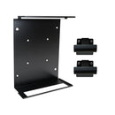 HIDEit X1X Xbox One X Vertical Wall Mount Bracket (Black) - Dual Controller Bundle