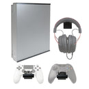 HIDEit X1X Xbox One X Vertical Wall Mount Bracket (Black) - Ultimate Controller Bundle