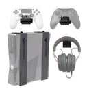 HIDEit Uni-MW | Adjustable Xbox 360 + Xbox One + Xbox One Slim Wall Mount (Black) - Ultimate Bundle