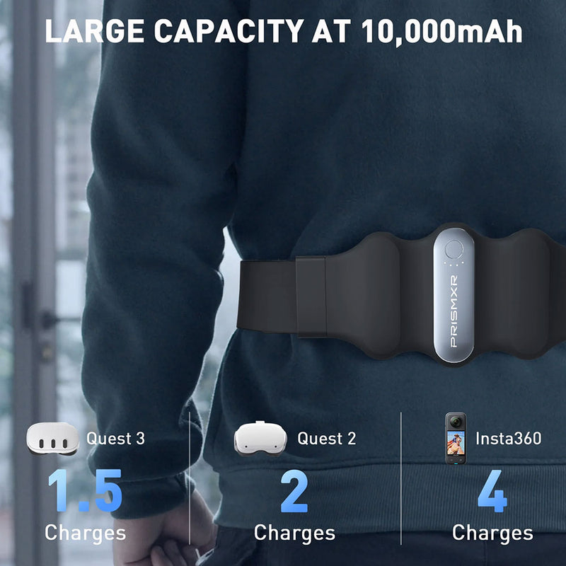 PrismXR Carina W1 Wearable Power Pack - Small - Moonlight White