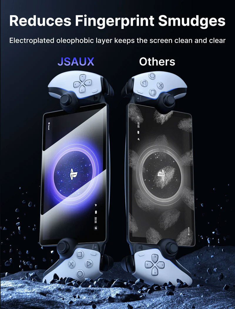 JSAUX 2-Pack HD Tempered Glass Screen Protector for PlayStation Portal Remote Player
