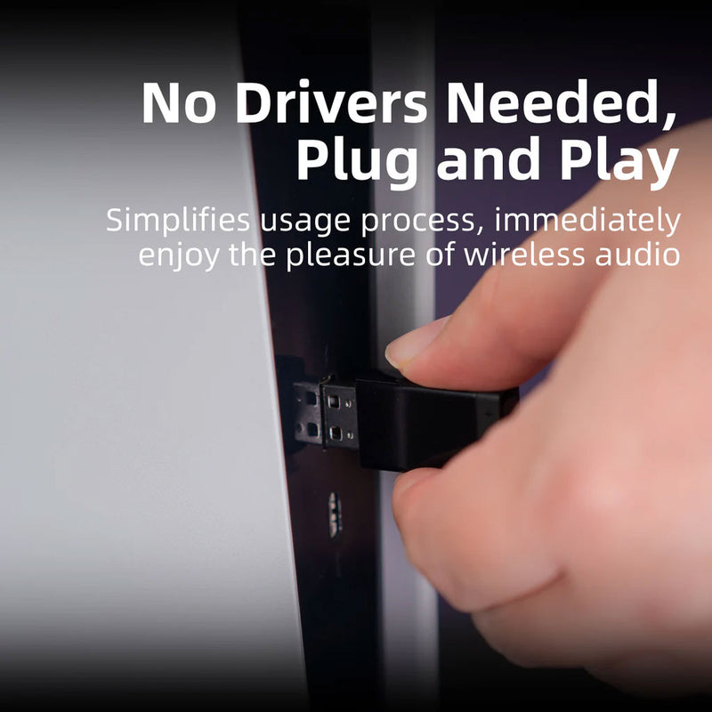 Skull & Co. X Savage Raven AudioDrive: USB-A Port Bluetooth 5.2 Transmitter