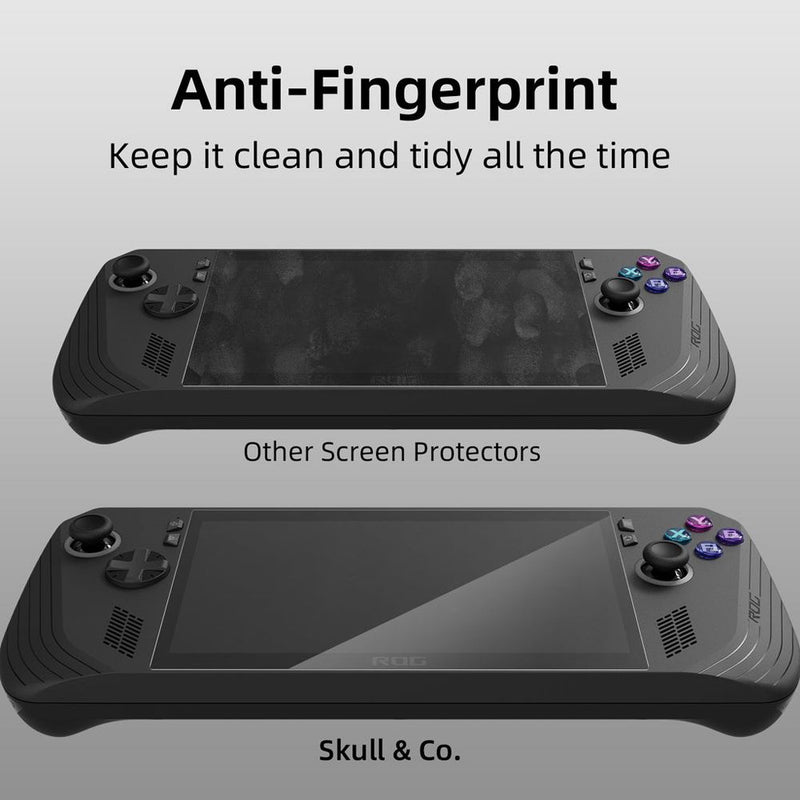Skull & Co. Screen Protector with Positioner for ROG Ally X (2 Pack) - Matte Finish
